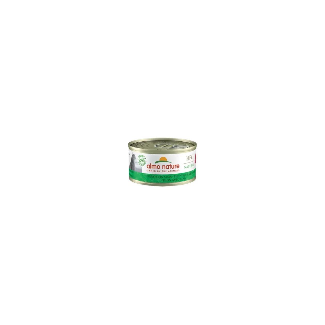 Almo nature Natural 24x70g Thon au maïs