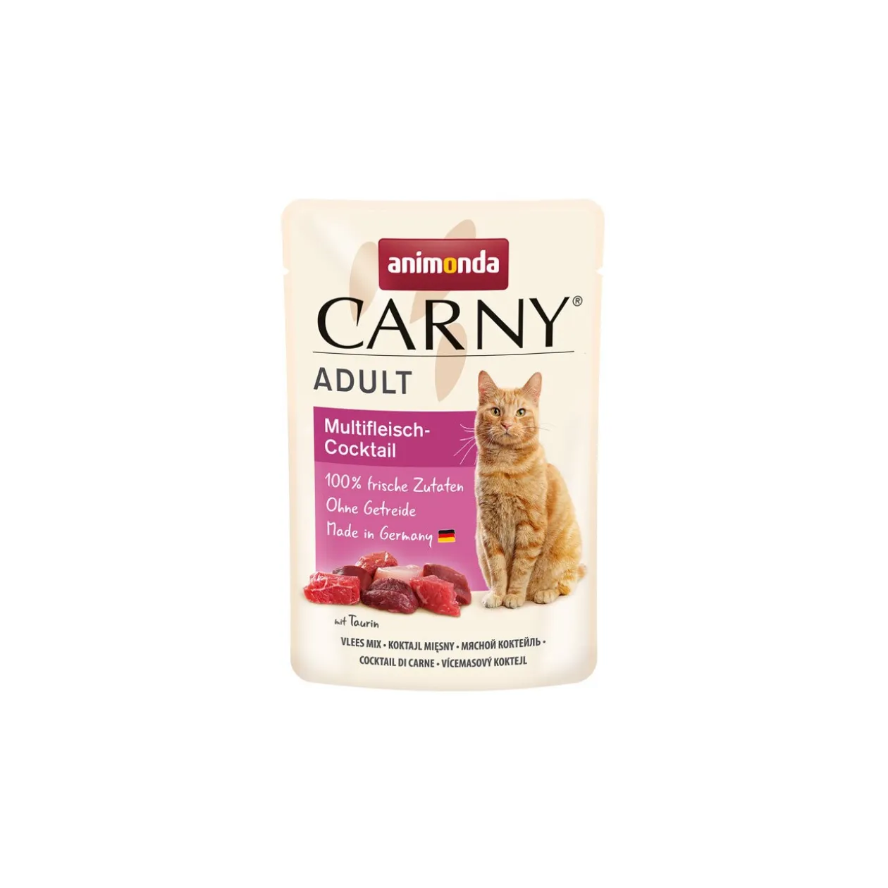 animonda Carny nourriture humide pour chat adulte Cocktail multiviande 12x85 g