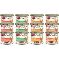 animonda Carny nourriture humide pour chatons, pack mixte 12x200 g