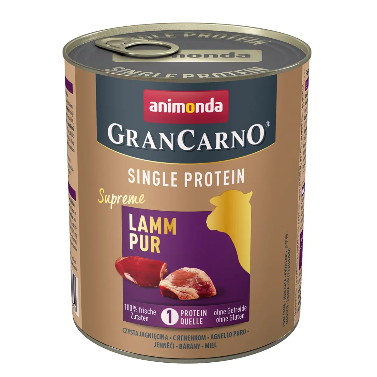 animonda GranCarno Monoprotéine Supreme Lamm Pur 6x800 g