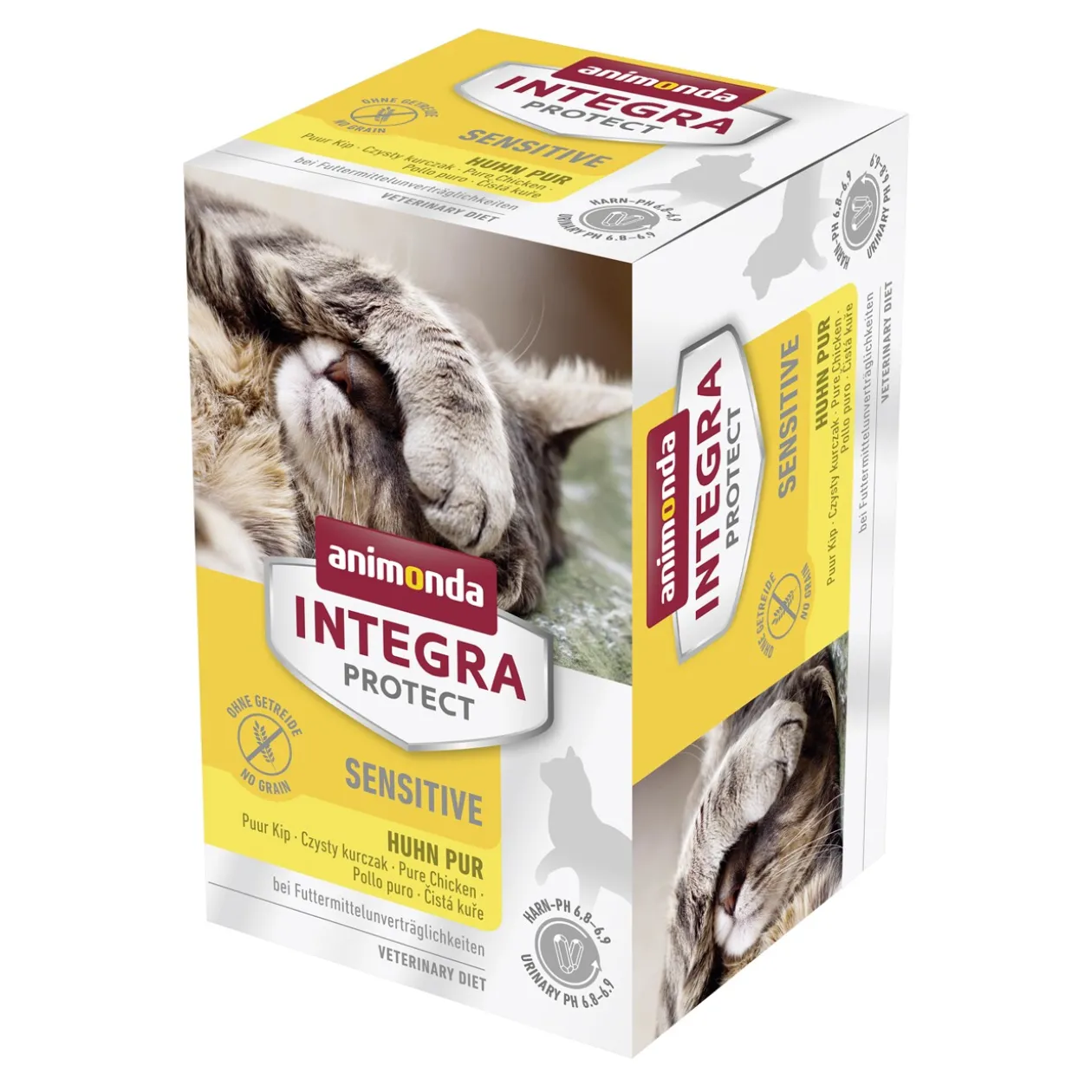 animonda Integra Protect Sensitive 6 x 100 g Pur poulet