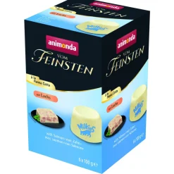animonda Vom Feinsten Adult à la Panna Cotta Saumon 6x100 g