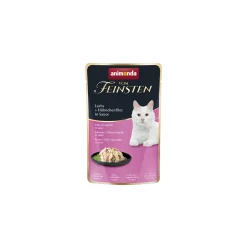 animonda Vom Feinsten 18 x 50 g au saumon et filet de poulet, En sauce