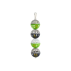 AniOne Balles en plastique munies d’une cloche