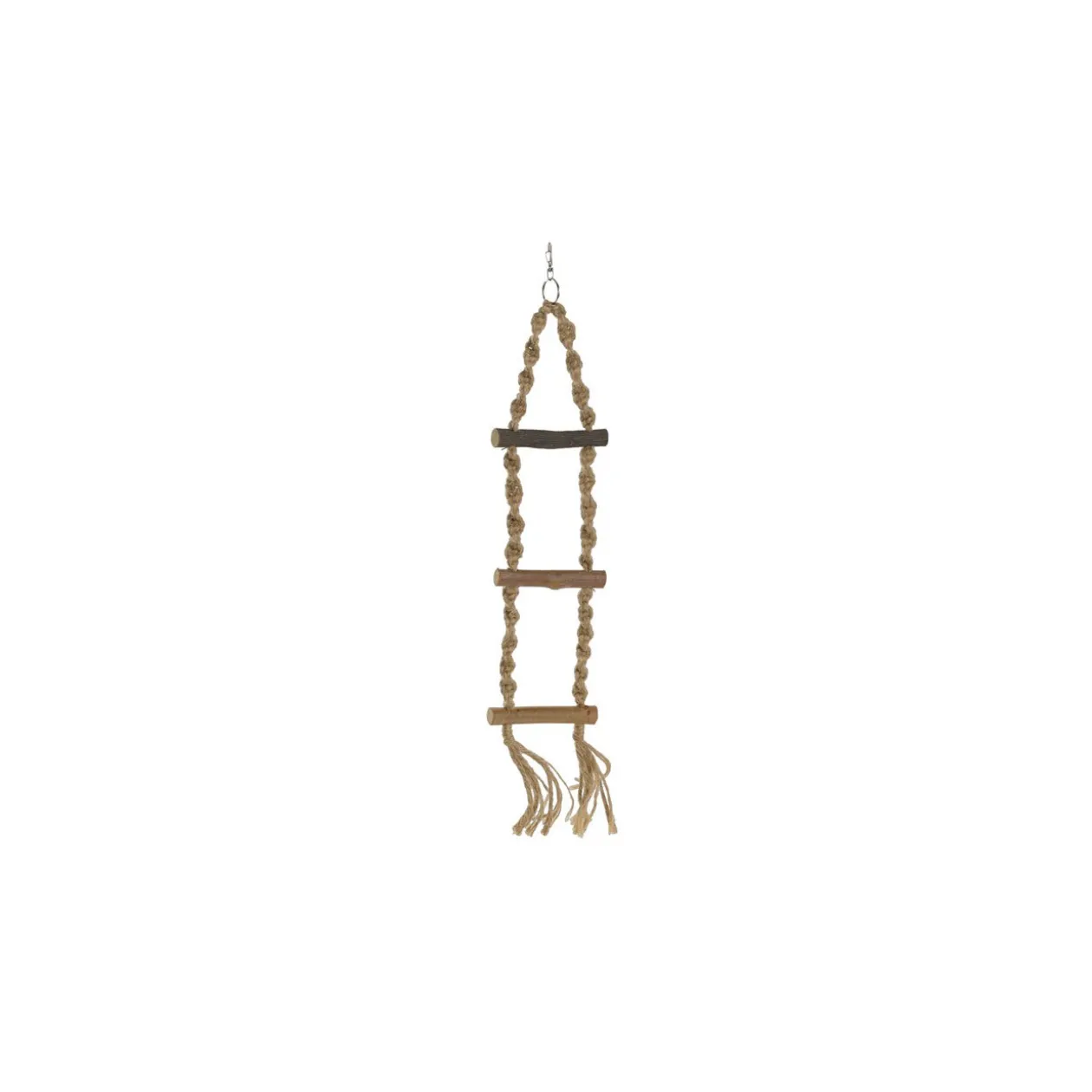 AniOne Échelle de cordes en bois 40 cm