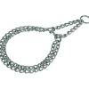 AniOne Collier de chaîne en acier chromé M