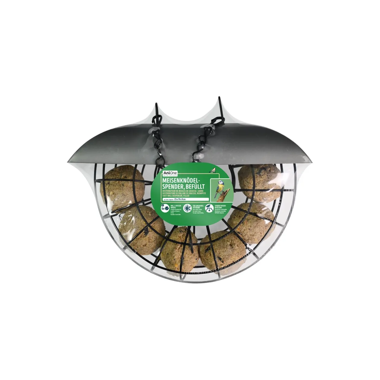 AniOne Distributeur de boules de graisse peut contenir 6 boules de graisse