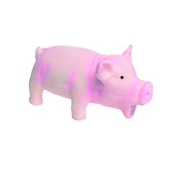 AniOne Jouet pour chien Porc en latex S