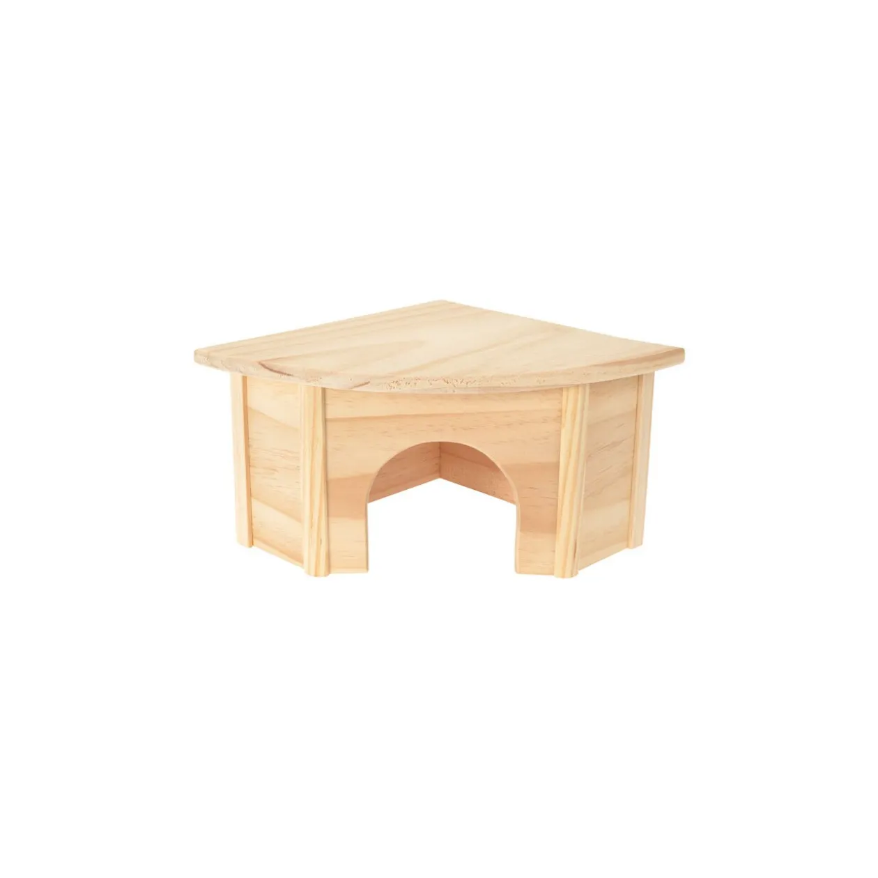 AniOne Maison d’angle en bois Jule S