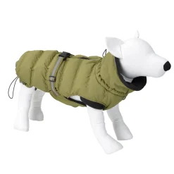 AniOne Manteau d’hiver rembourré Delia vert 26 cm