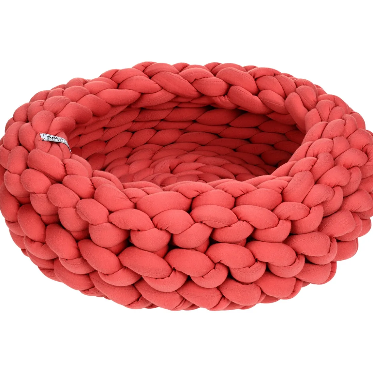 AniOne Panier tressé Cuddly corail XXS