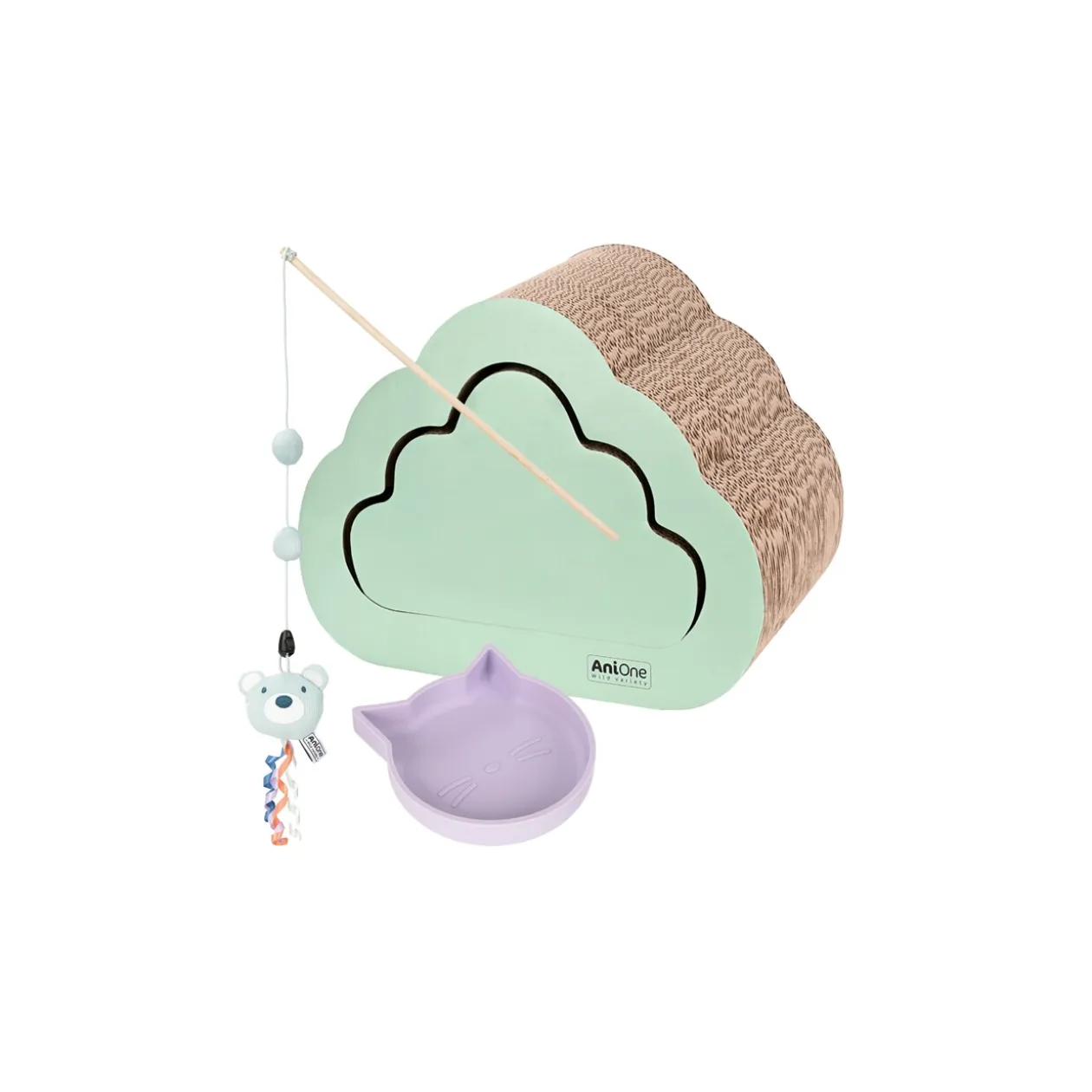 AniOne Pepe & Kitty Starter Kit S bleu