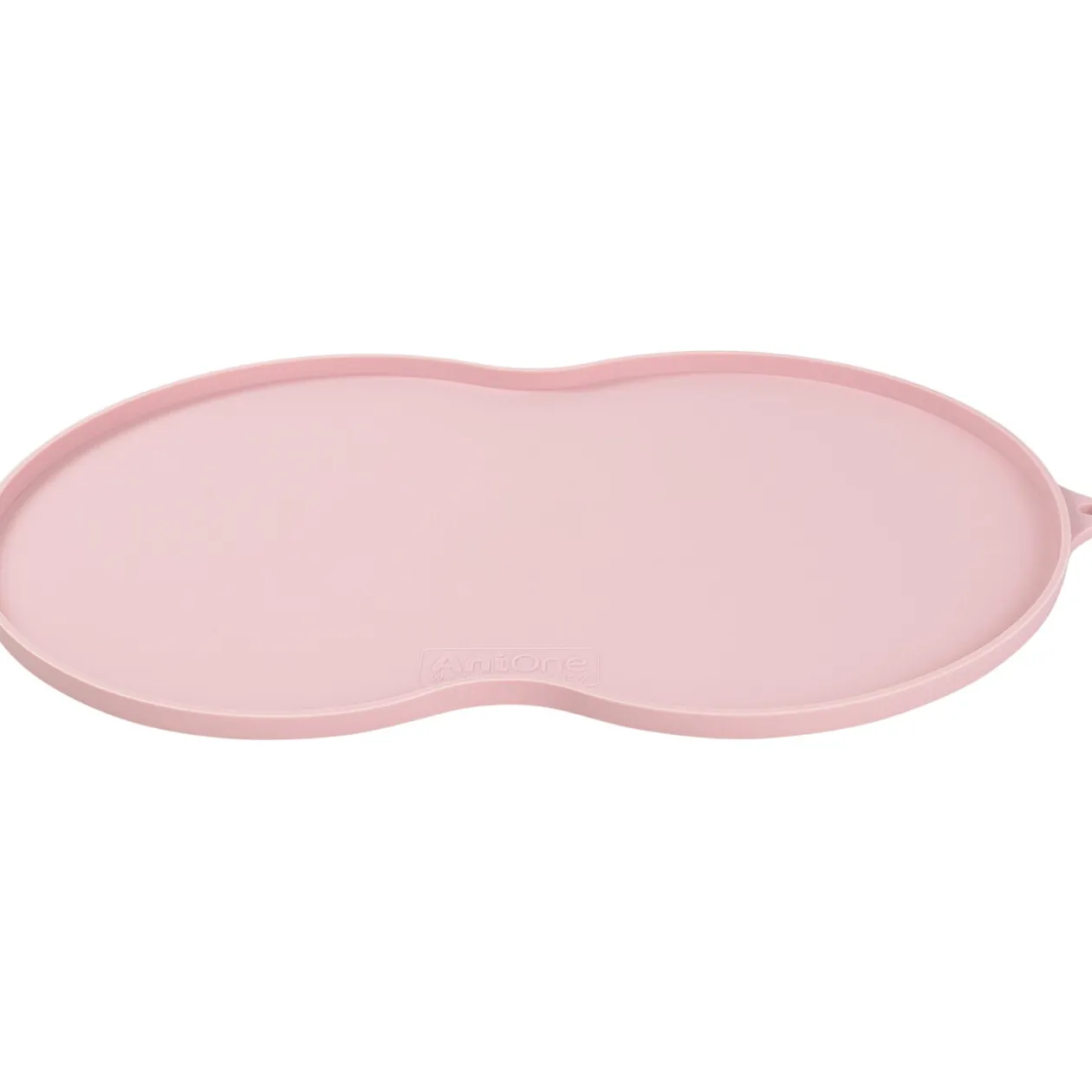 AniOne Support de gamelle 8-shape 40 x 30 cm rose