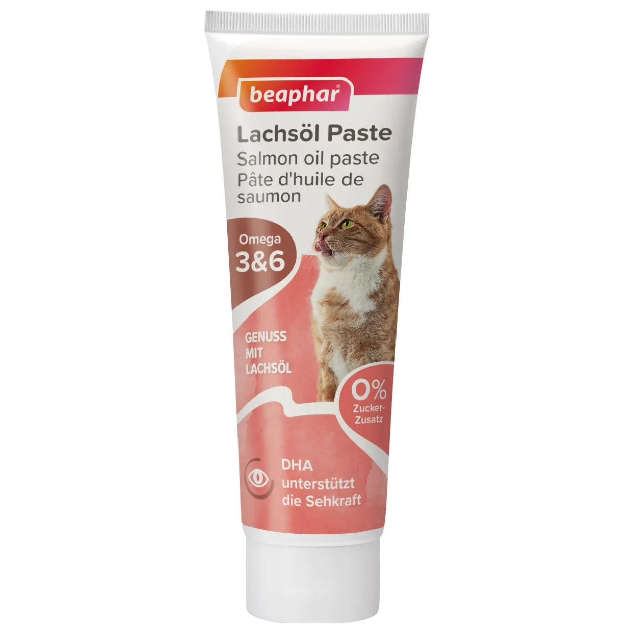 Beaphar Pâte d’huile de saumon pour chat 100 g