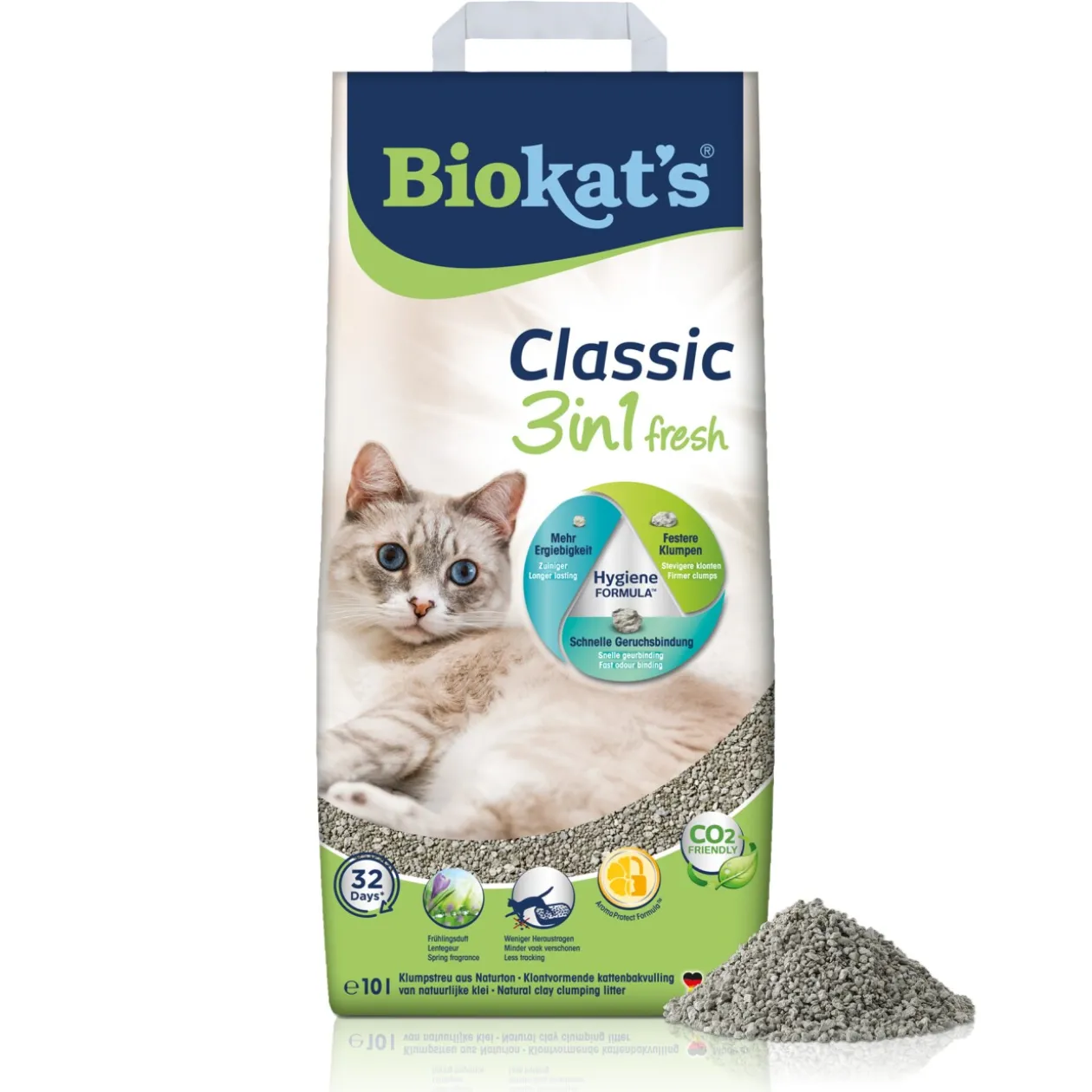 Biokat's Classic Fresh Litière agglomérante 18 l