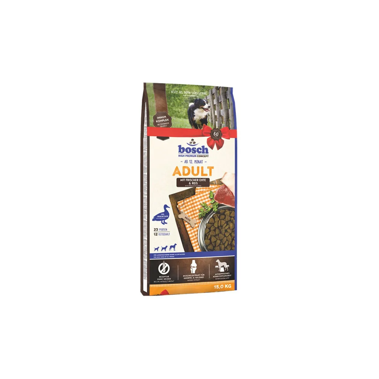 bosch High Premium Concept Adult Canard et Riz 15 kg