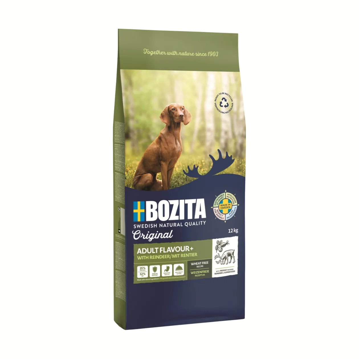 BOZITA Dog Original Adult Flavour Plus 12 kg