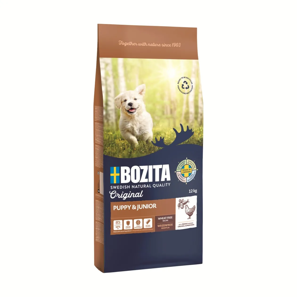 BOZITA Dog Original Puppy & Junior 12 kg
