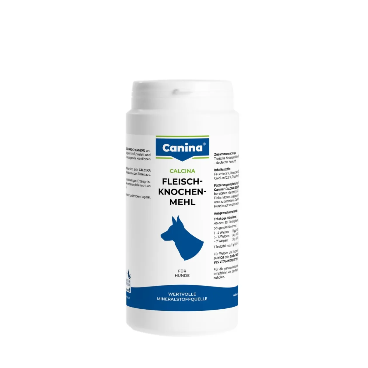 Canina Poudre mixte viande et os Calcina 250 g