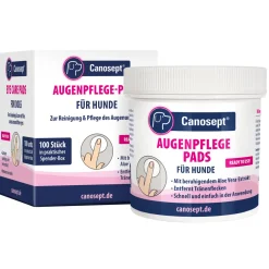 Canosept lingettes pour les yeux pour chiens 100 pièces