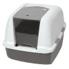 Catit Toilettes pour chat avec toit et système de filtration Airsift - Jumbo