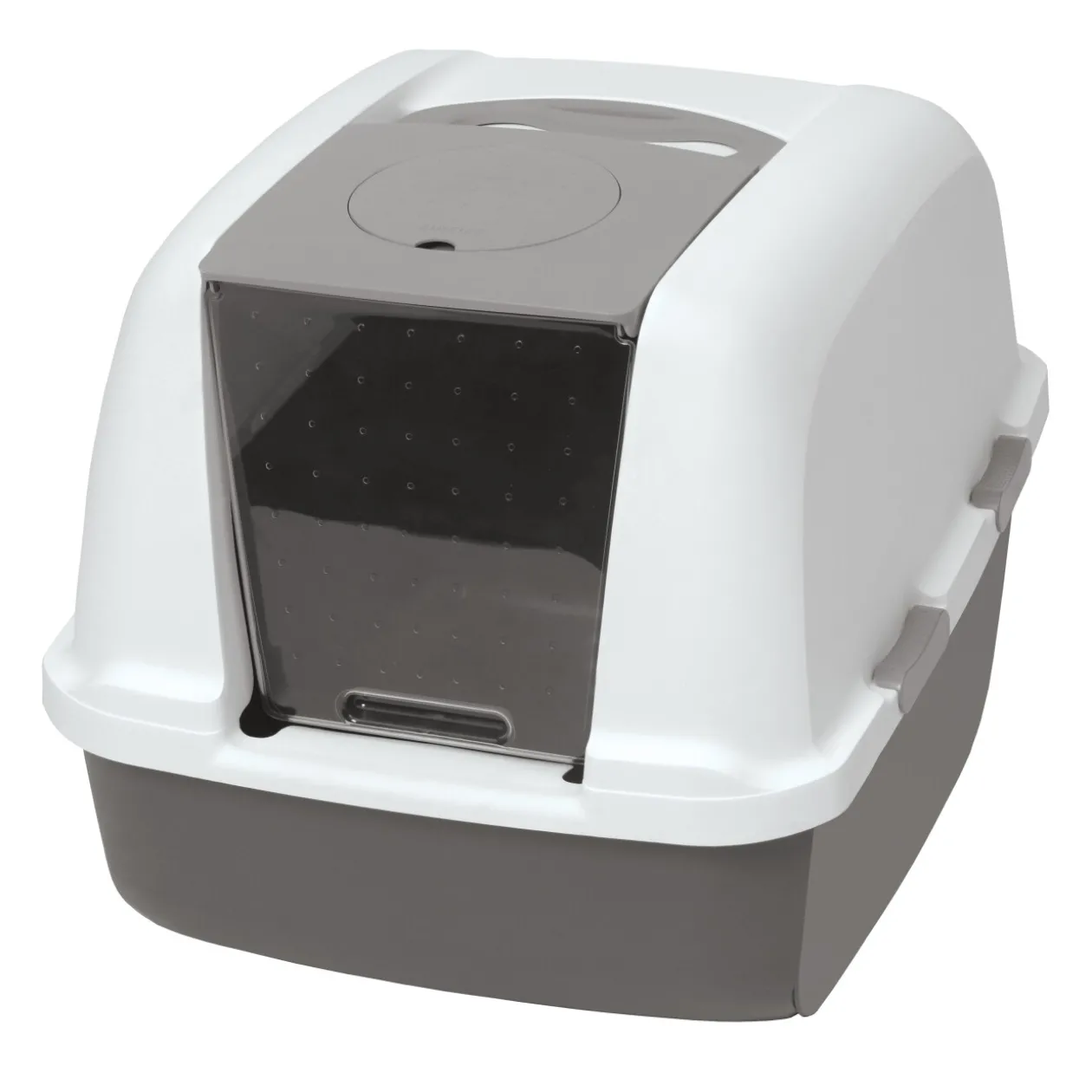 Catit Toilettes pour chat avec toit et système de filtration Airsift - Jumbo