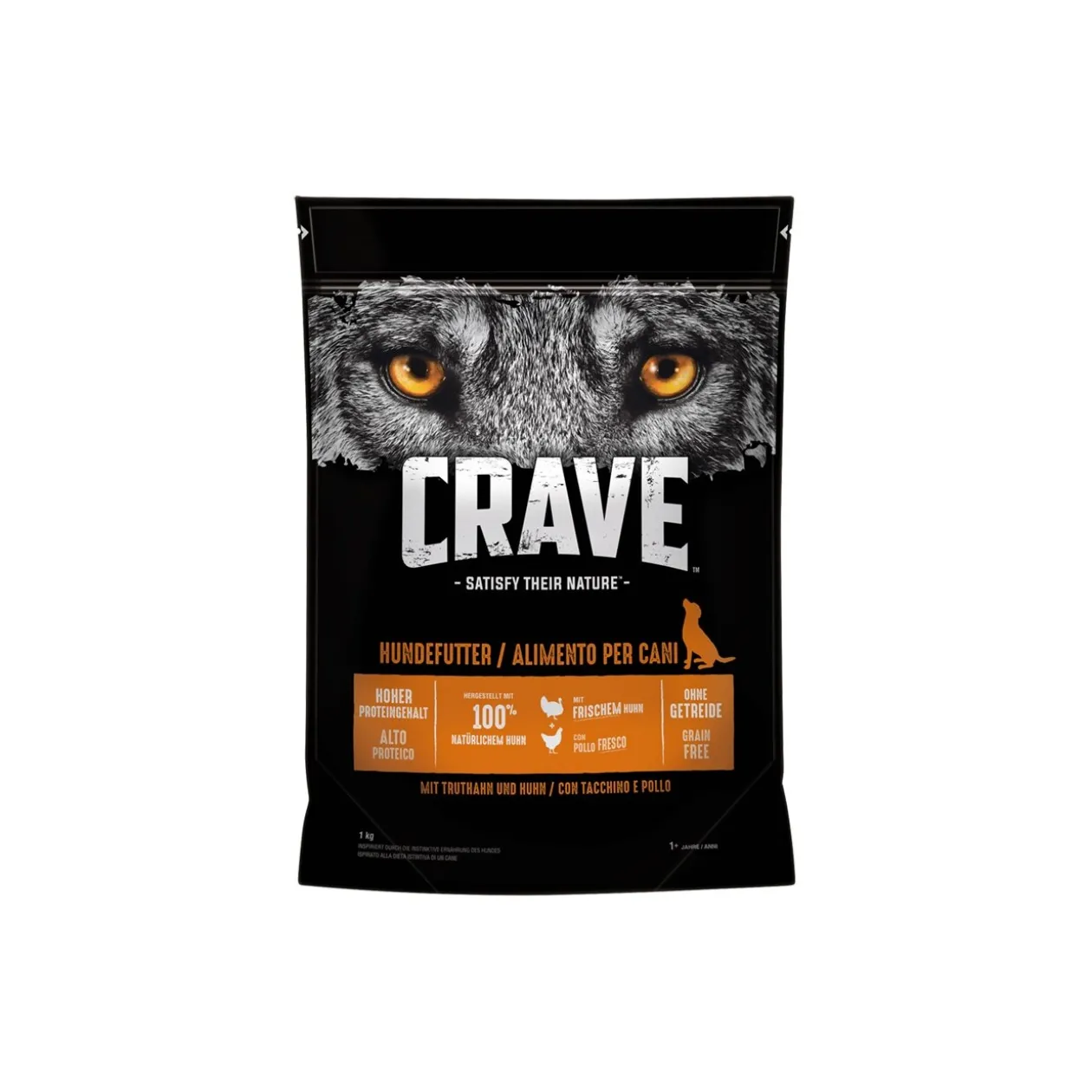 CRAVE au dindon et au poulet 1 kg