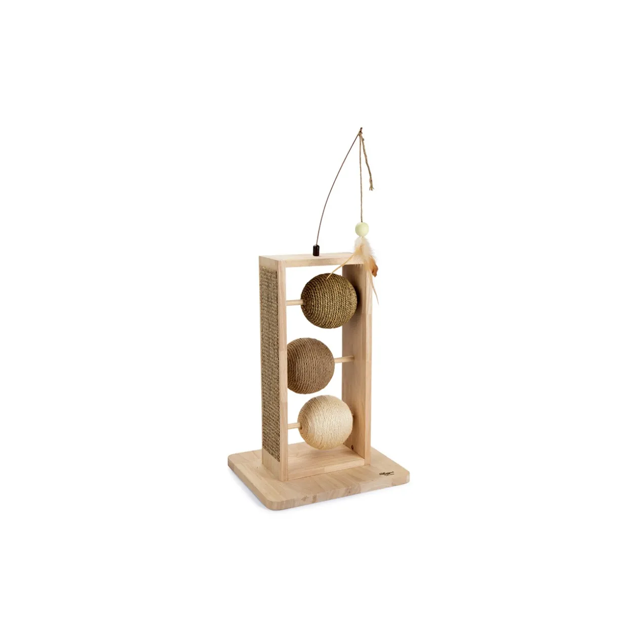 Designed by Lotte Balles à griffer Karlie DBL Lomax en bois