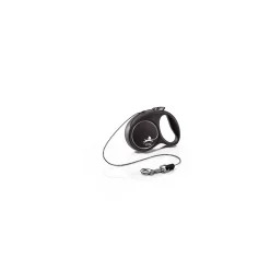 Flexi Corde Black Design noir XS, 3 m, 8 kg