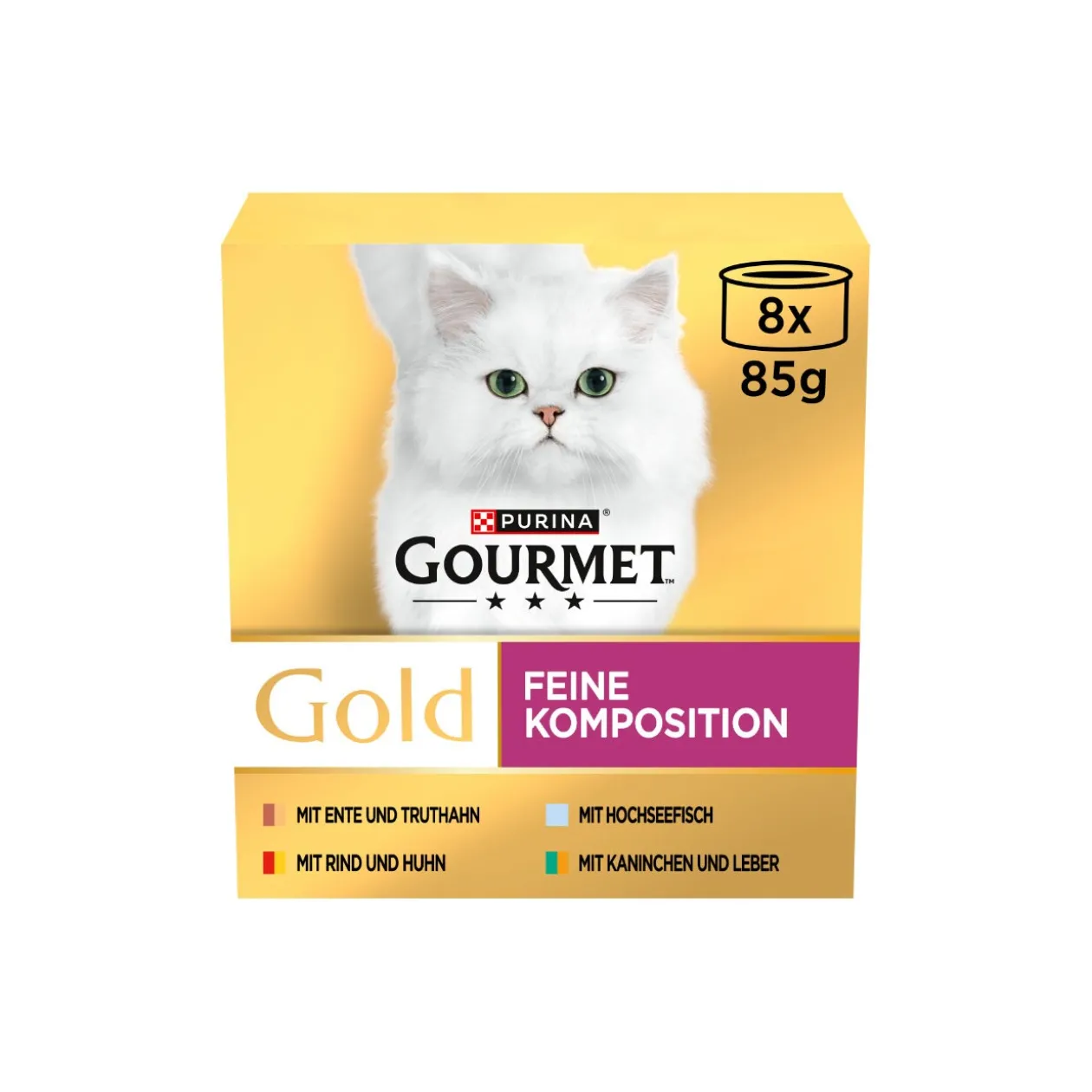 GOURMET Gold Composition fine Mix 8 x 85 g
