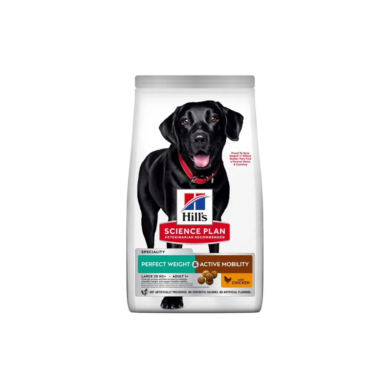 Hill's Science Plan Perfect Weight + Active Mobility Adult Large Breed au poulet 12kg 12 kg