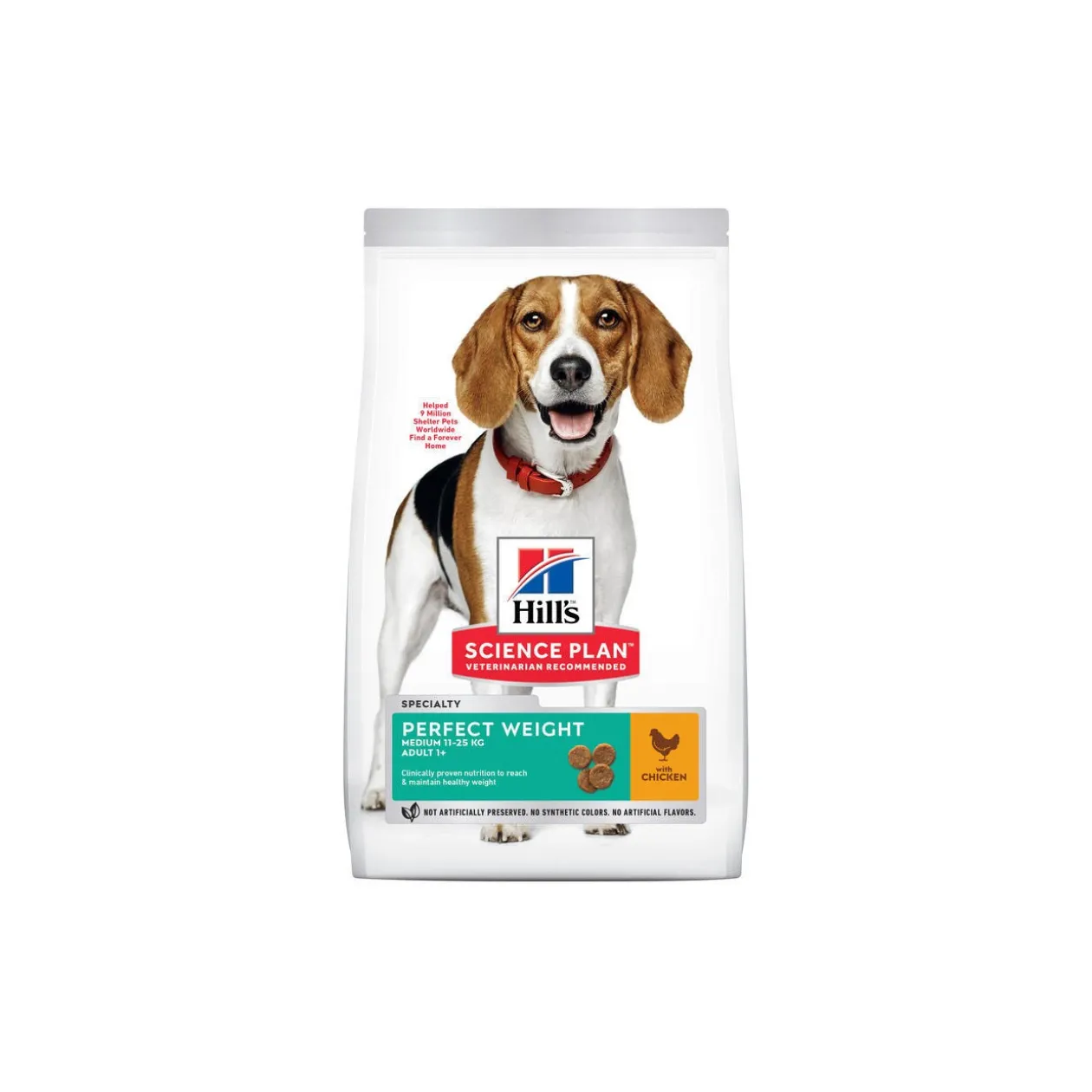 Hill's Science Plan Perfect Weight Adult Medium Poulet 12 kg