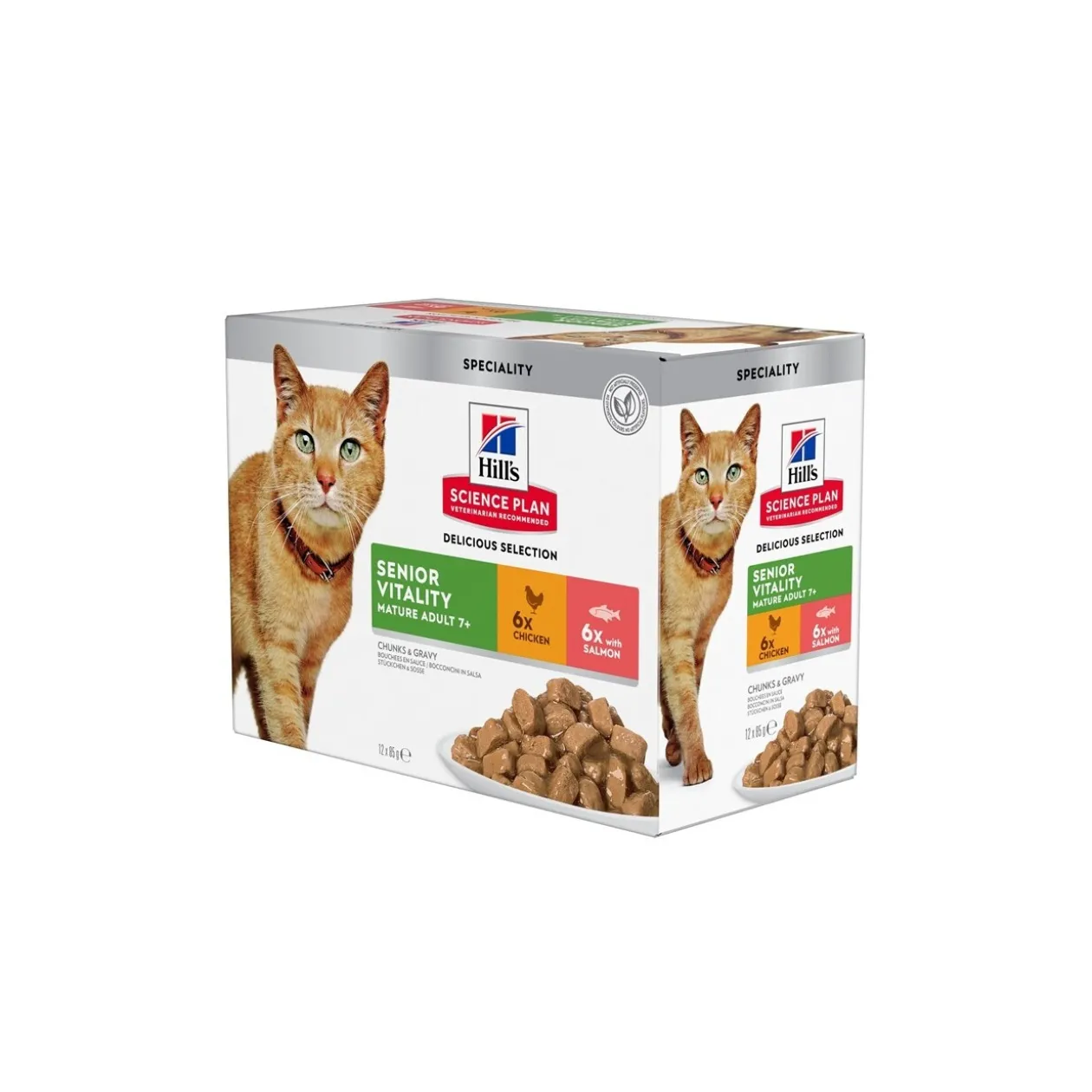 Hill's Science Plan Senior Vitality 7+ Mature Adult 12x85 g