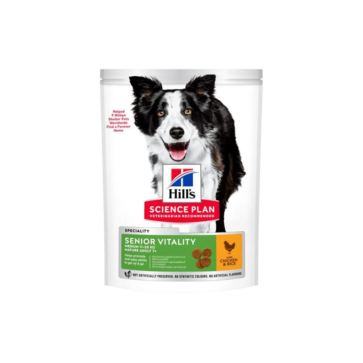 Hill's Science Plan Senior Vitality Medium Mature Adult 7+ 14 kg