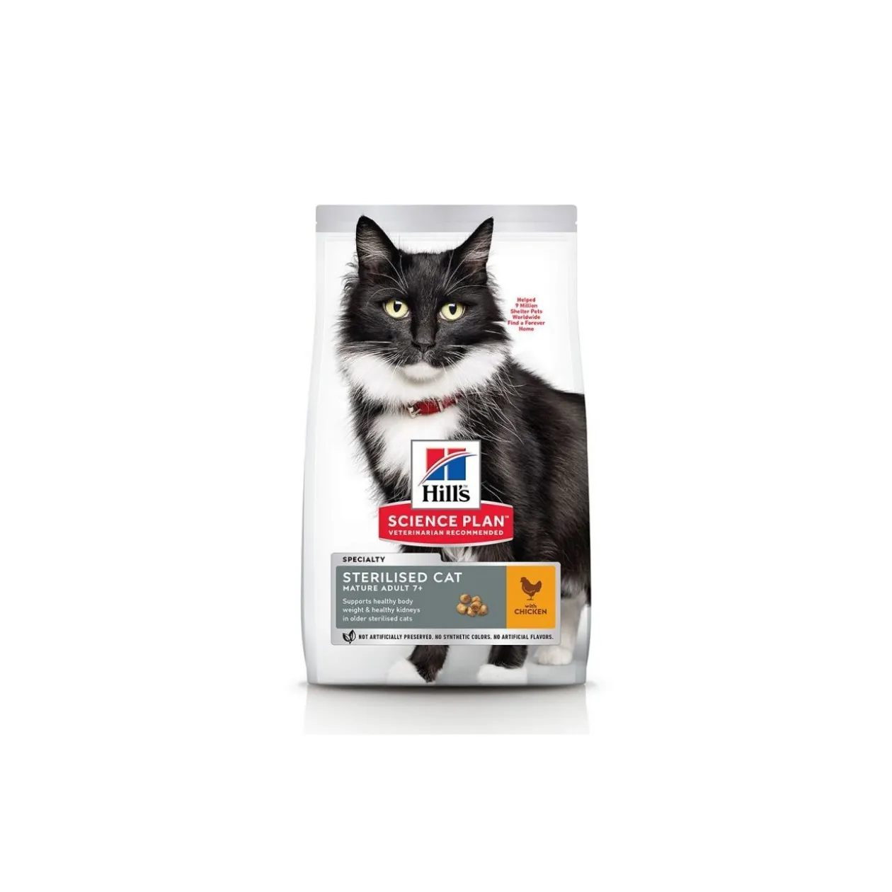 Hill's Science Plan Sterilised Mature Adult 7+ avec du poulet 1,5 kg