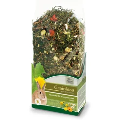 JR Farm Grainless Herbs Lapins nains 3x400 g
