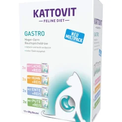 KATTOVIT Multipack Gastro en sauce 12 x 85 g