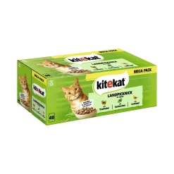 Kitekat Multipack Pique-nique à la campagne en sauce 48x85 g
