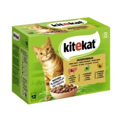 Kitekat Multipack régal chasseur en sauce 12 x 85 g