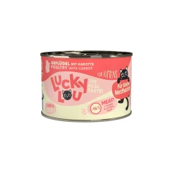 Lucky Lou Nourriture humide chaton Volaille 6x200 g