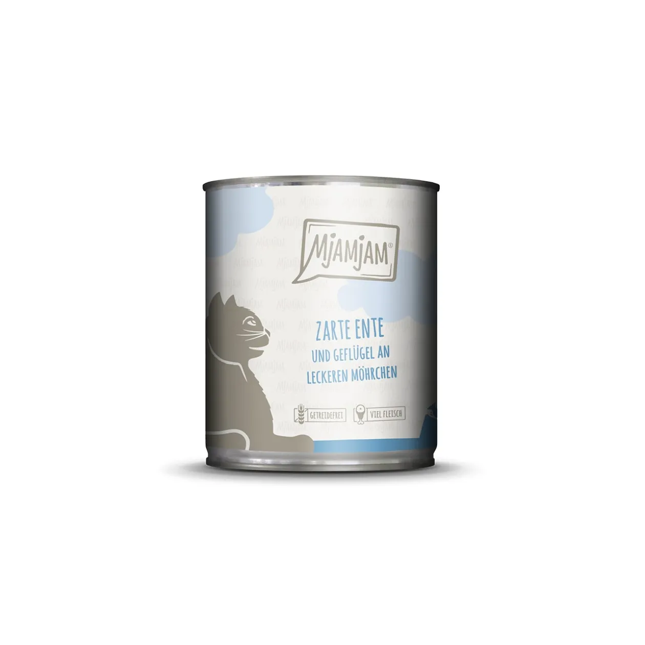 MjAMjAM nourriture humide chat adulte 6x800 g Canard et volaille