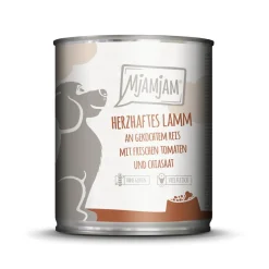 MjAMjAM Nourriture humide chien adulte agneau savoureux 6x800 g
