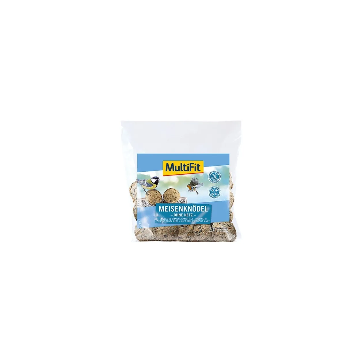 MultiFit Boules de graisse sans filet 2x20pce