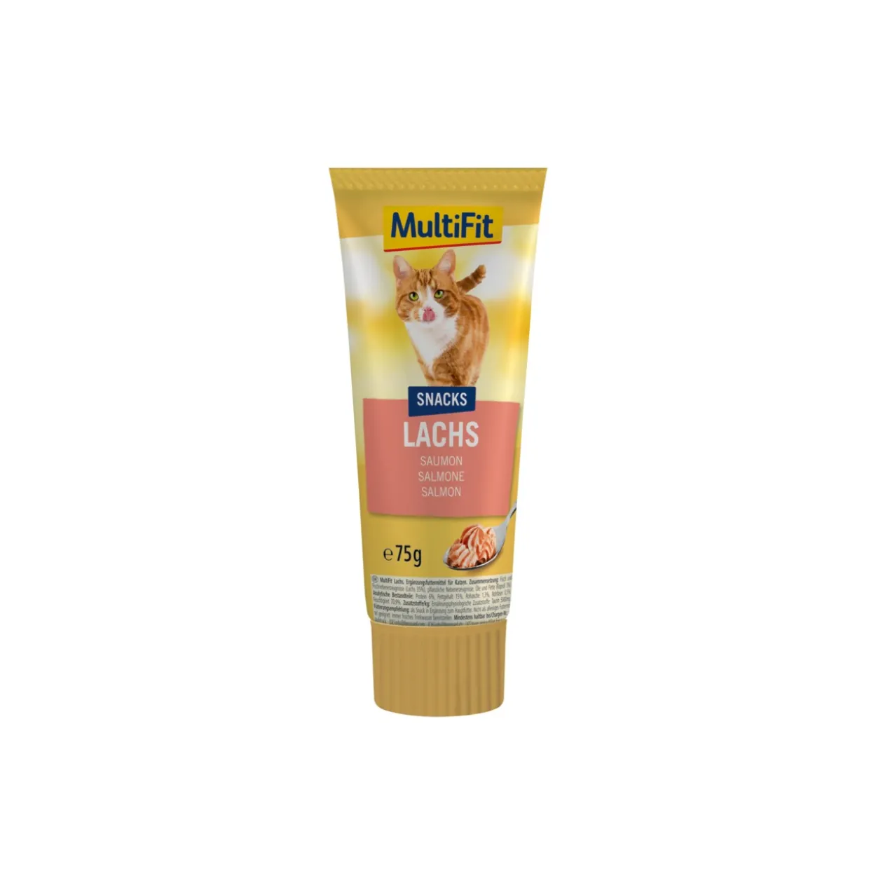MultiFit Crème de saumon 3 x 75 g