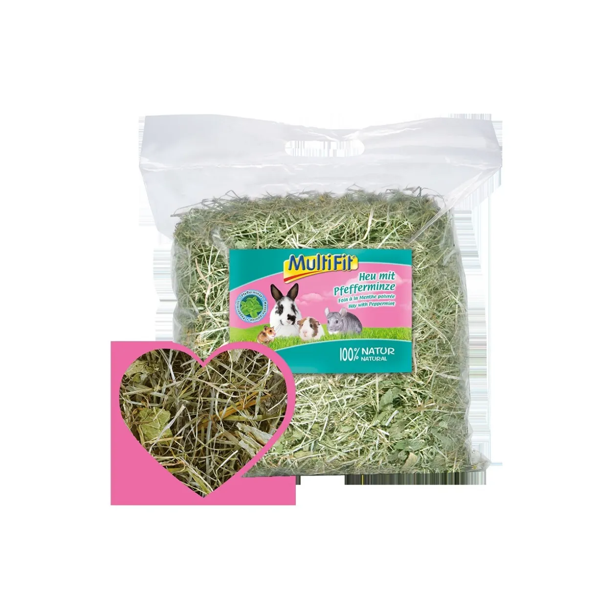 MultiFit Foin à base de menthe poivree 500 g