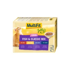 MultiFit Junior Jelly Fish & Classic Mix Multipack 12x100 g