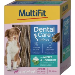 MultiFit Mint DentalCare sticks Junior Multipack 28 pièces