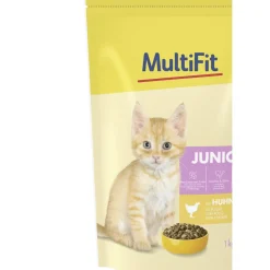 MultiFit nourriture sèche pour chat, junior, poulet 1 kg