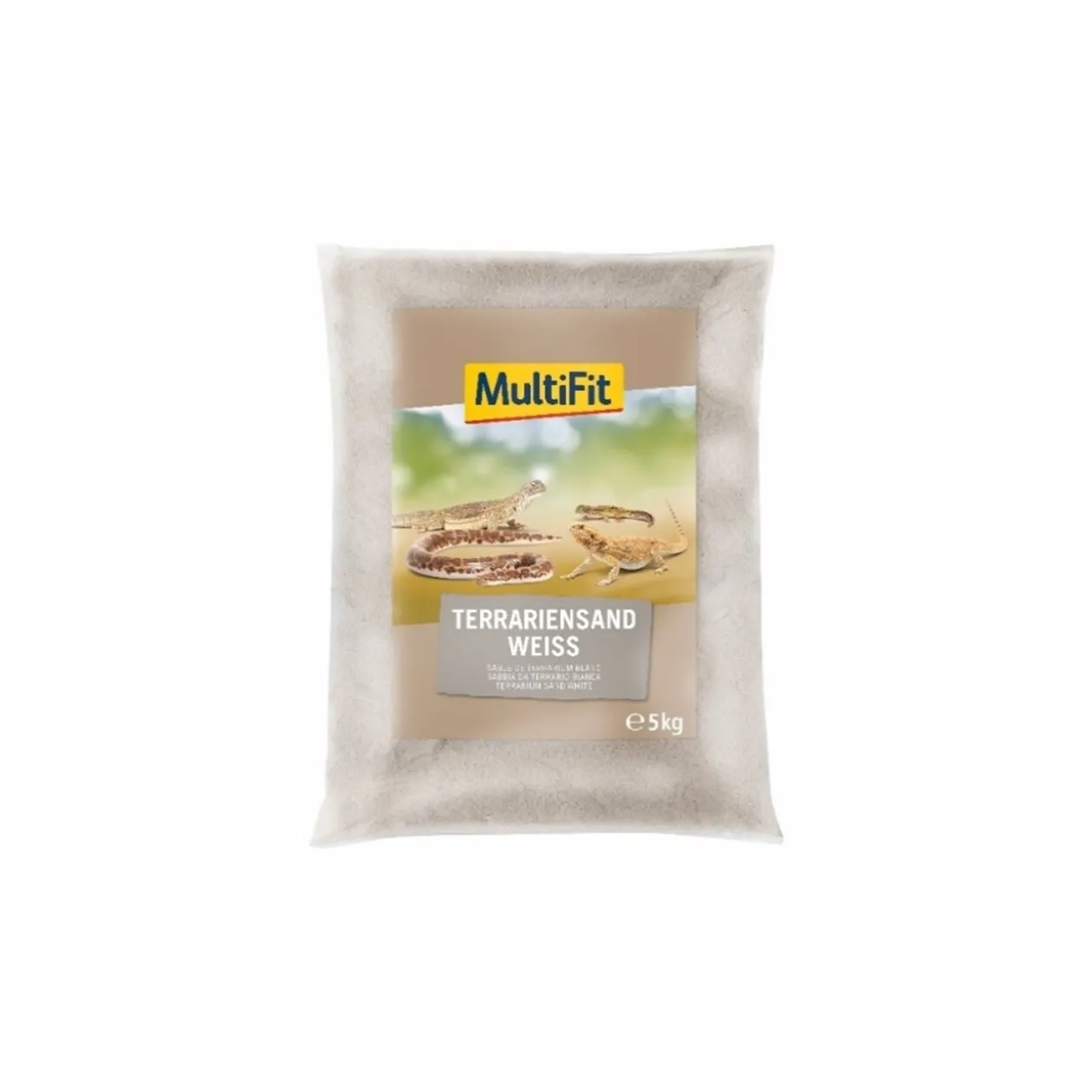 MultiFit Sable de terrarium 5 kg blanc