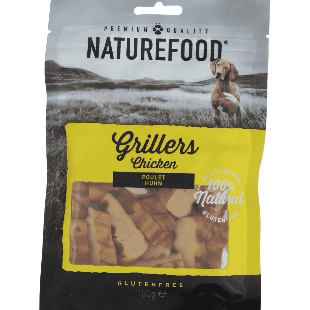 NATUREFOOD Grillers 3 x 100 g Poulet